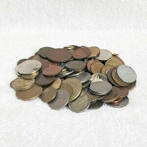 Lot of 100+ Coins of Many Different Countries & Metals for Practice Cleaning!!